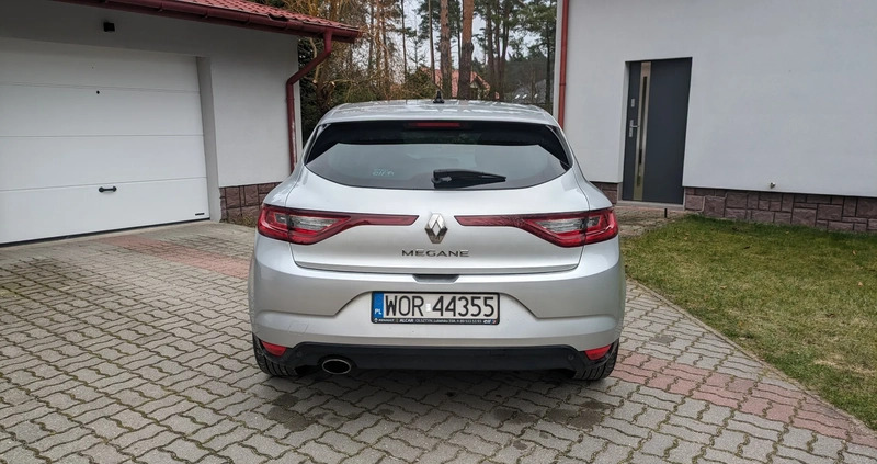 Renault Megane cena 55000 przebieg: 91800, rok produkcji 2016 z Łosice małe 191